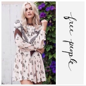 Free People From Your Heart Smock Dress